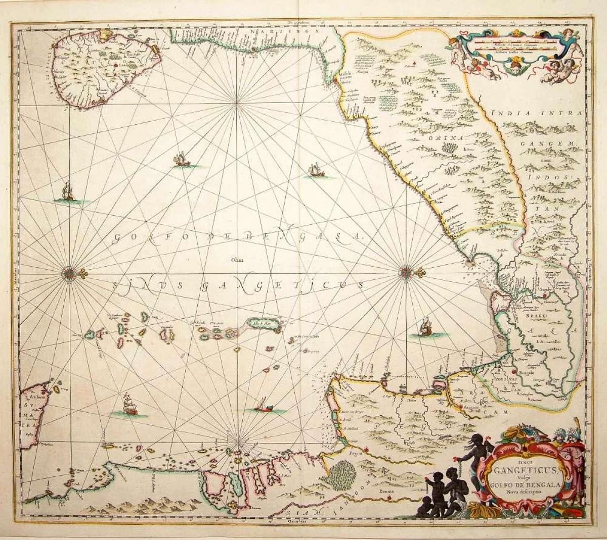 античките Шри Ланка мапа