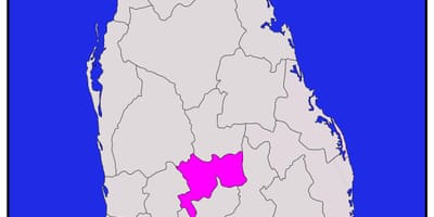Kandy во Шри Ланка мапа