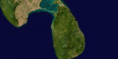 Онлајн сателитска мапа на Шри Ланка